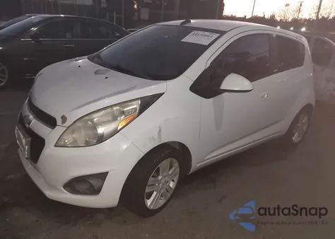 2013 Chevrolet Spark Ls Auto из США, поврежденный, VIN KL8CB6S91DC587098